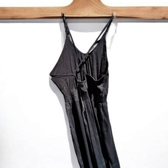 🌻NEW w.tags prAna MEDIUM Black Fernie Wide Leg Jumpsuit - Picture 8 of 11